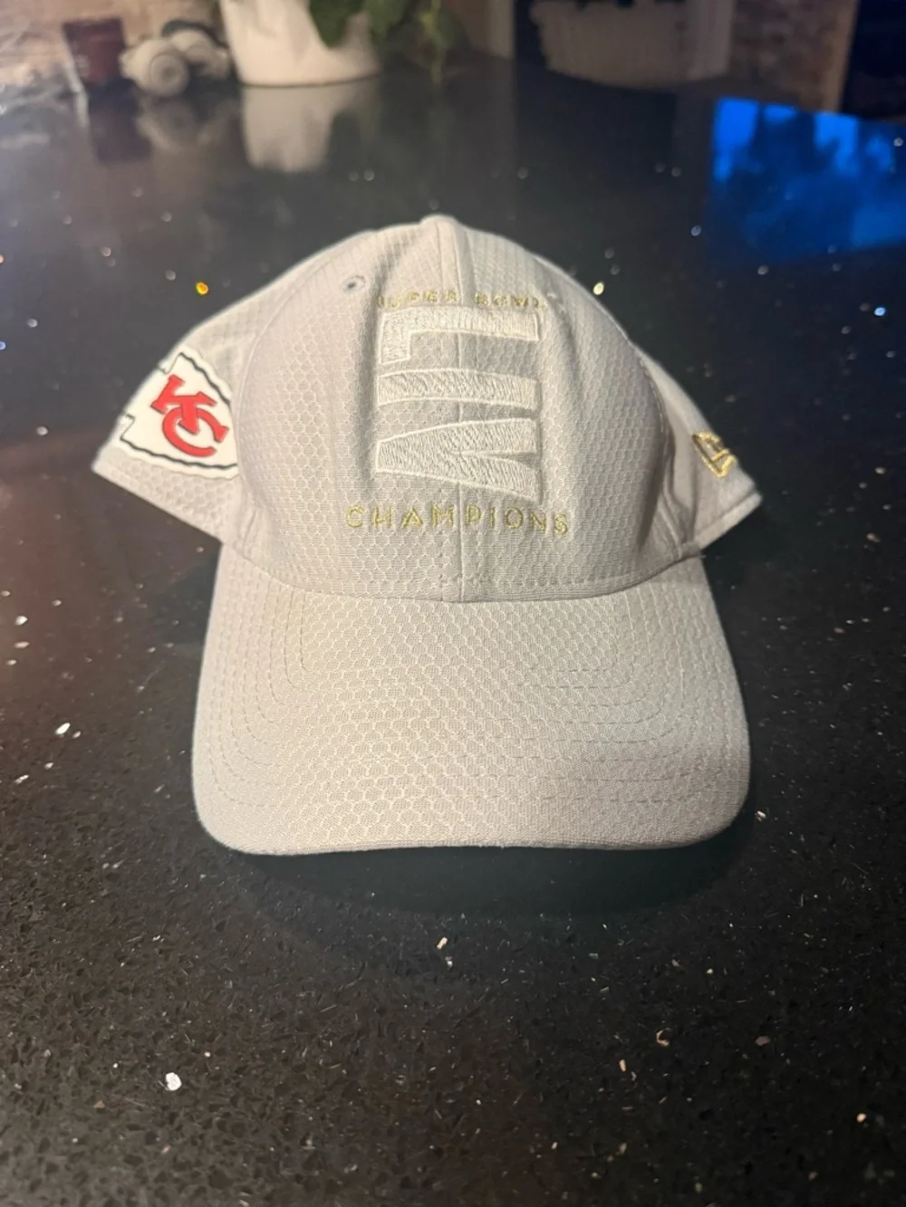 New Era White Kansas City Chiefs Champions Hat